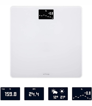 Ваги для ванної Withings Body – ваги з вимірюванням ІМТ (білі)