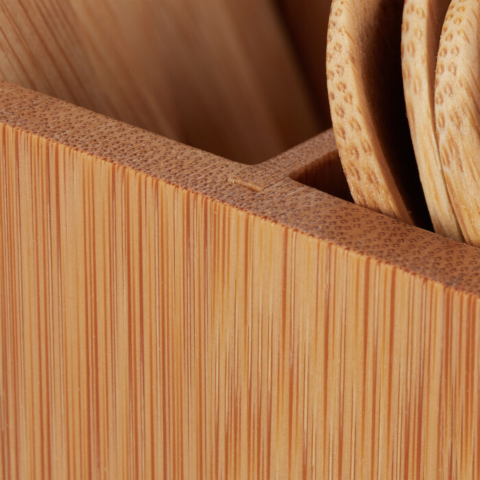 Relaxdays Bamboo Cutlery Set