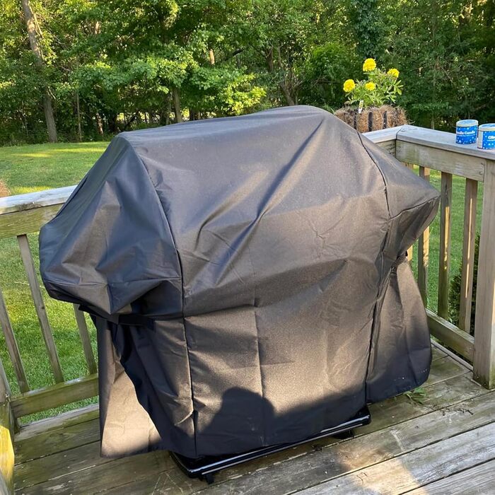 Чохол для гриля Weber Spirit 300, 130x45x107 см, захисна водонепроникна накидка, UV-захист, для моделей E310/E315/E330