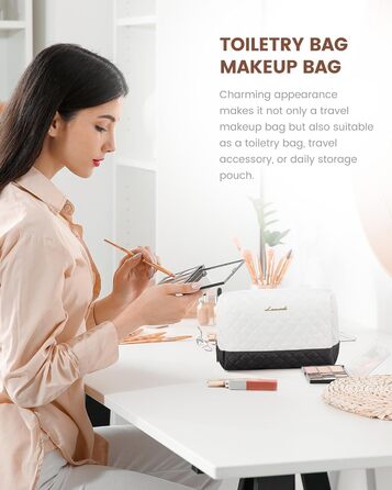 Спортивна сумка LOVEVOOK для жінок, велика ручна поклажа, дорожня сумка-дуffel, XL (2 шт., бежевий, чорний, коричневий)