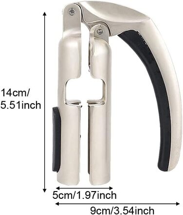 Професійний штопор для шампанського, вина та ігристих вин - відкривач для барів та кухні (сріблястий)