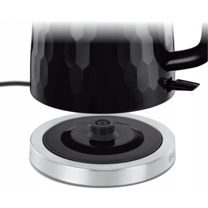 Електричний чайник Russell Hobbs Honeycomb, 2400 Вт, 1,7 л, чорний