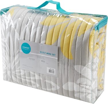 Комплект постільної білизни Comfort Spaces Enya CS14-0064, 3-частинний, квітковий принт, сірий, king size (104x90 дюймів)