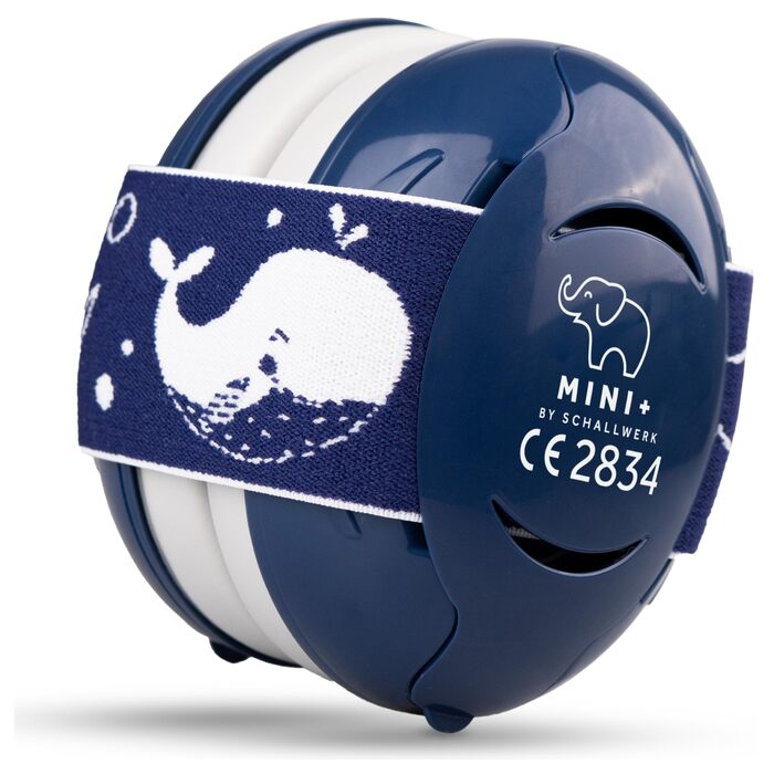 Schallwerk Mini+ - Шумоізоляційні навушники для малюків. Дитячі навушники для захисту від шуму, блакитний колір