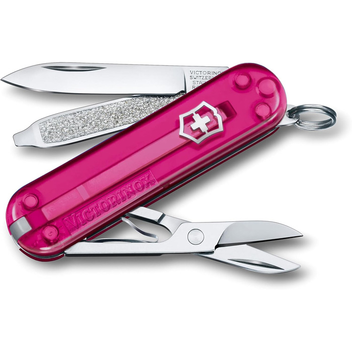 Мультитул Victorinox Classic SD: Швейцарський ніж, 7 функцій, з пилочкою для нігтів (Cupcake Dream)