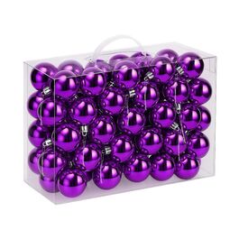 Relaxdays Set of 50 Christmas Baubles