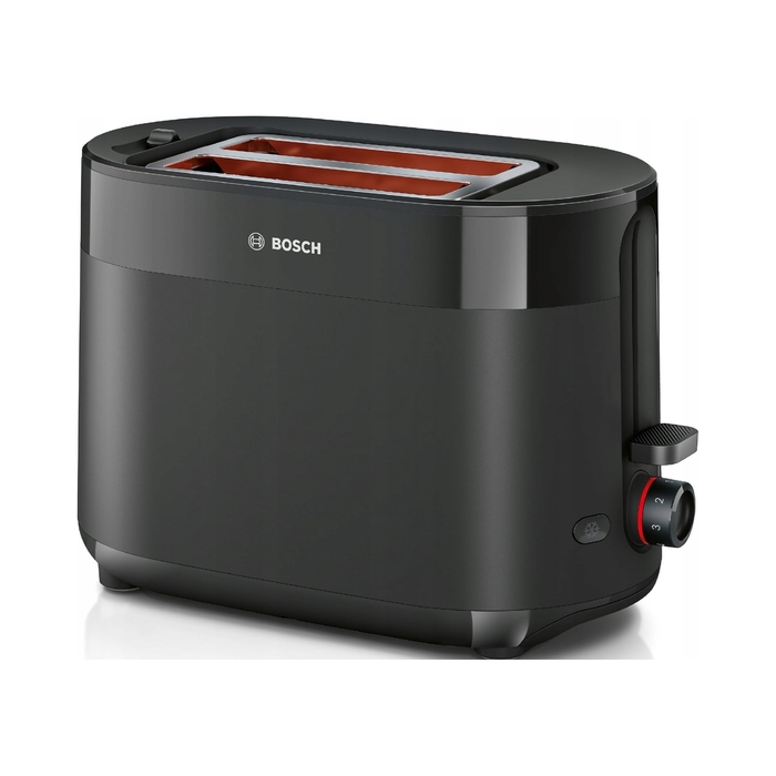 Тостер Bosch TAT2M123, чорний, 950 Вт