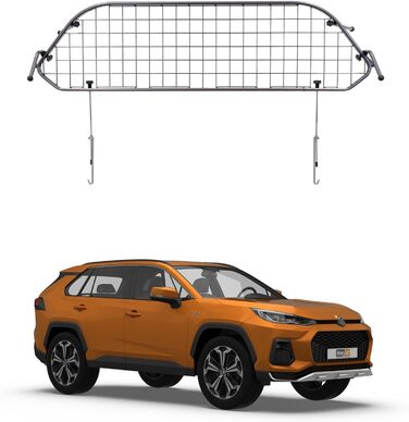 Сітка для собак Travall Toyota RAV4 (2018-): захист багажника, сітка-перегородка для собак, міцна сталева конструкція