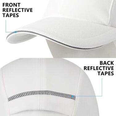 Зимова шапка-бандана GADIEMKENSD з відбиваючими елементами для жінок, з навушниками, для активного відпочинку