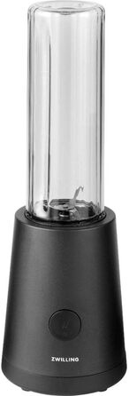 Блендер ZWILLING Standmixer, чорний, 300 Вт, з пляшкою 600 мл, нержавіюча сталь/пластик