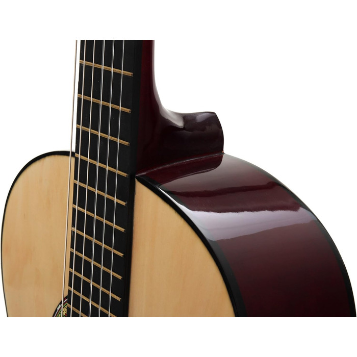 Класична гітара Cantabile AS-851 4/4: Початковий набір для гри (з чохлом, струнами, підручником, медіатором та тюнером)