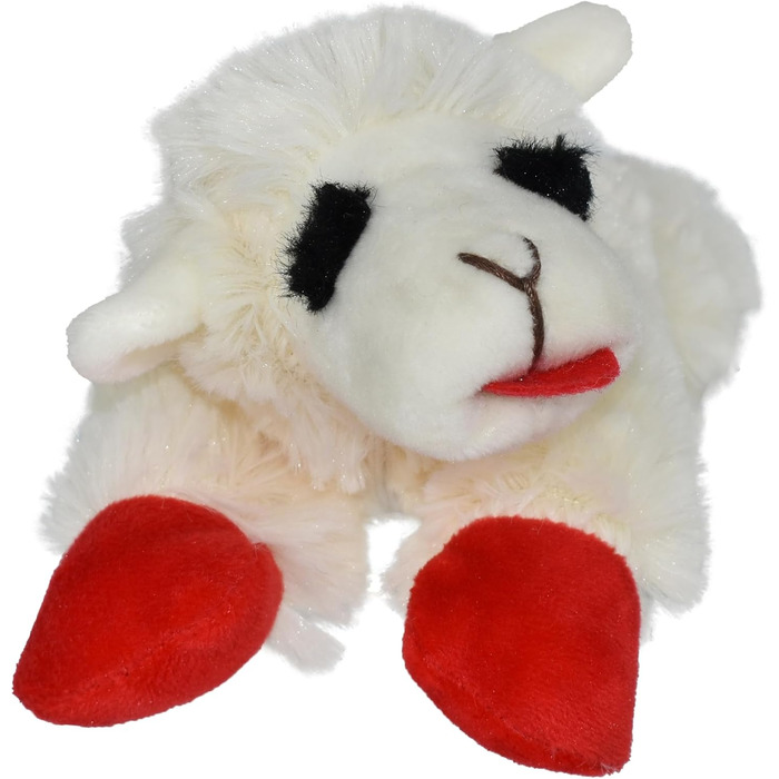 Іграшка для собак Multipet Lamb Chop Jumbo, плюшева, 61 см, офіційна ліцензія, біла