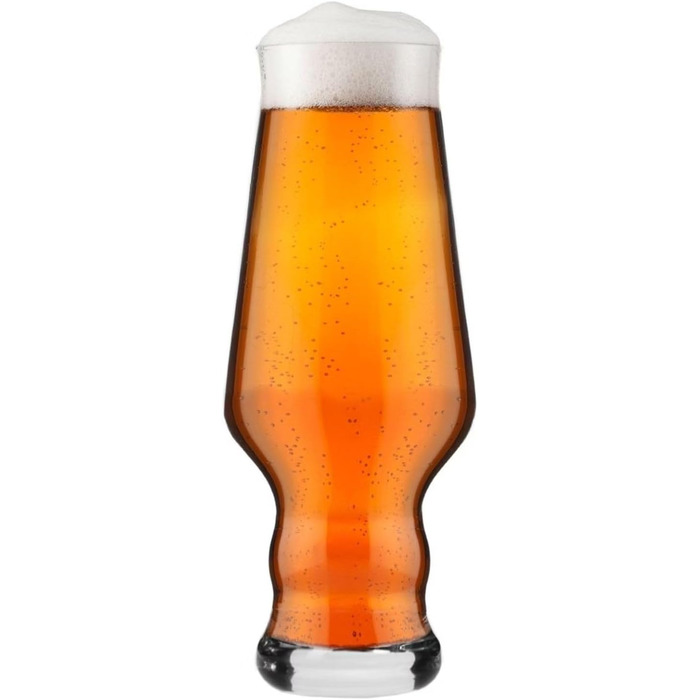 Набір склянок KROSNO Craft Bier Splendour | 6 шт., 400 мл | Для пива, вечірок, посудомийна машина