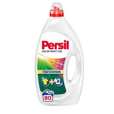 Рідкий засіб для прання Persil Color Kraft-Gel для кольорових речей, технологія глибокого очищення, 3.6 л (80 прань)