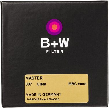 Фільтр захисний B+W MRC Nano Master 72mm, Slim, Преміум-якість (16 шарів покриття)