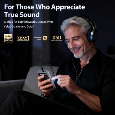 MP3 плеєр H20 Ultra HiFi 128GB Bluetooth 5.1 aptX/LDAC, ES9038Q2M DAC, Touchscreen 4