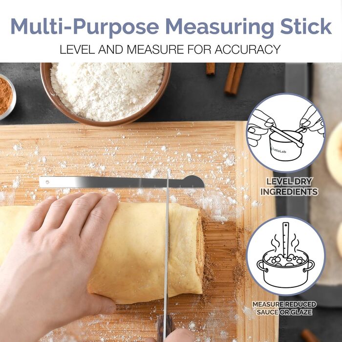 22-Piece Measuring Cup Set, Multicolor, Medium, 1 Cup, Silicone, Stainless Steel