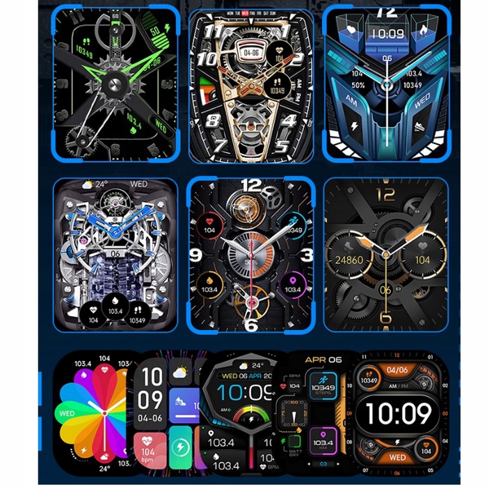 Чоловічий смартгодинник Smart-Trend F249B, чорний