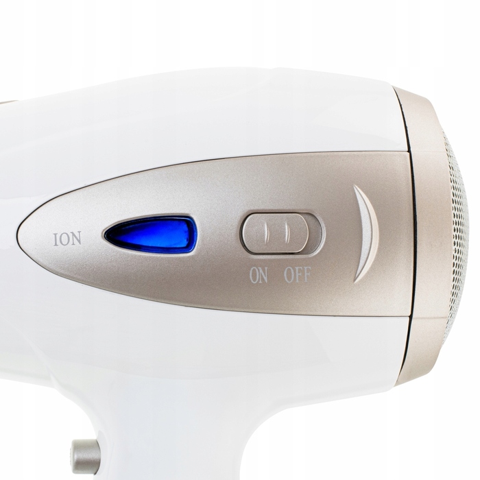 Потужний фен для волосся з іонізацією та дифузором, 2400 Вт, з функцією холодного обдуву та регулюванням температури