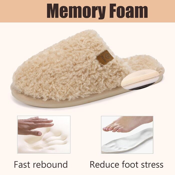 Тапочки домашні жіночі та чоловічі зимові з меморі-піною. Теплі, м'які, зручні, антиковзні. Для дому та вулиці. Розмір 38.5/40 EU, колір хакі