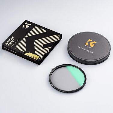 Поляризаційний фільтр K&F Concept 72mm CPL з оптичного скла з Multi-Nano покриттям Nano-Xcel