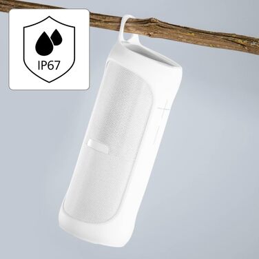 Hama Twin 3.0: Набір 2 Bluetooth-колонок, водонепроникні 30W, білі. TWS, IP67, до 10 год роботи