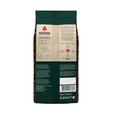 Кава в зернах Delta Cafés Arabica, інтенсивність 12, аромат меду та стиглих фруктів, набір 2 кг (2х1 кг)