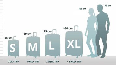 Чемодан American Tourister Flashline, 67 см, 69/75 л, чорний (Shadow Black), Spinner S Slim