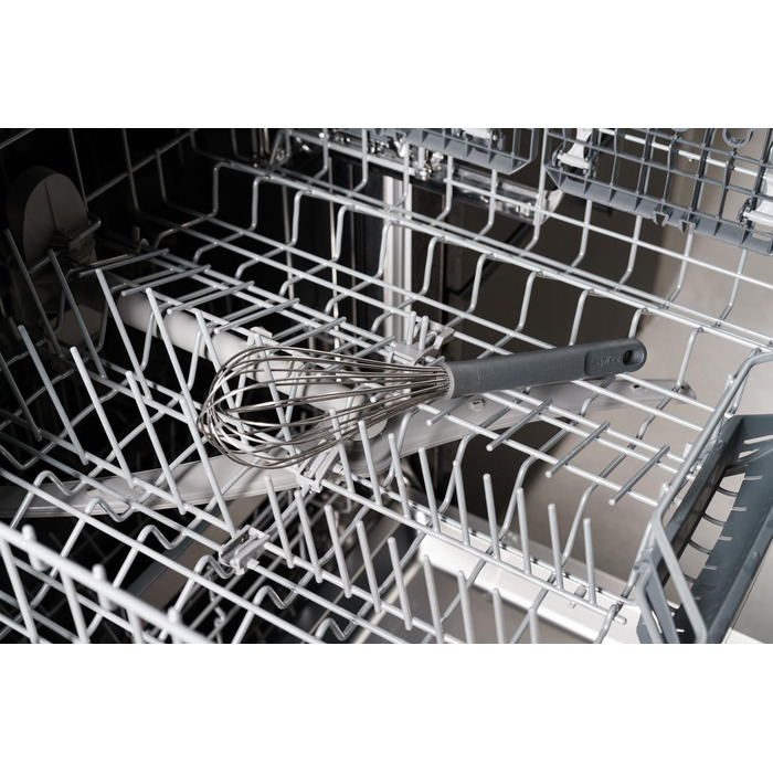 Зіліс E980239 Венчик для збивання, 26см, нержавіюча сталь/пшеничне волокно, сірий, великий, безпечний для миття в посудомийній машині, кухонний інструмент, 5 років гарантії