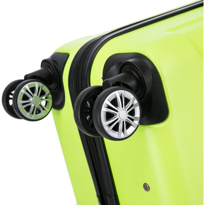 Набір валіз Flexot® F-2045 (3 шт.) з твіринговими колесами, ручна поклажа, 16 кольорів, бордовий кейс, валіза-троллей, набір валіз з твердим корпусом