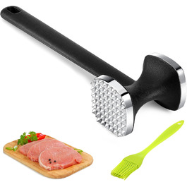 М'ясорубка-молоток Fleischklopfer: для стейків, шніцелів, курки, свинини та яловичини, безпечна для миття в посудомийній машині