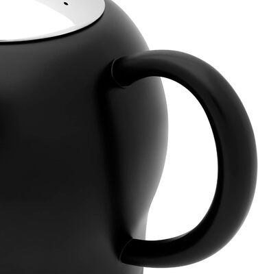 Bredemeijer small, round, double-walled teapot 0.5 Liter (Black, 1.4 L)