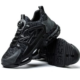 Черевики робочі чоловічі S3 Explorer 3.0. Легкі, спортивні, з поворотним замикачем. Захист від удару та проколу. Чорний.