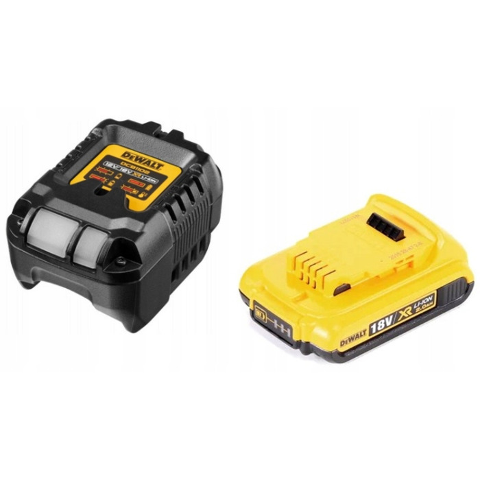 Акумуляторний шуруповерт DeWalt 18V 2,0Ah безщітковий 65Nm у кейсі
