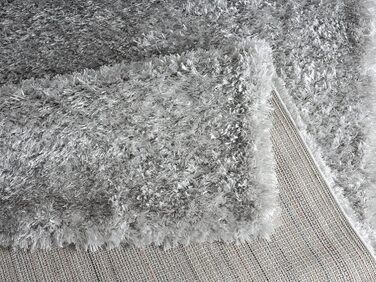 Килимок Mia's Teppiche Fiona для вітальні та спальні, 120x160 см, високий ворс (срібний)