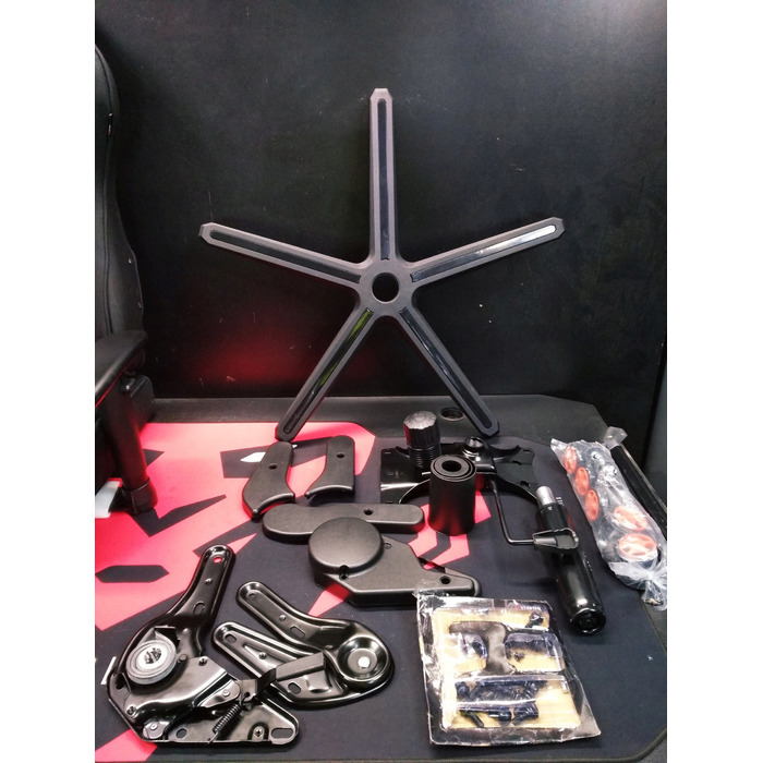 Ігрове крісло Diablo Chairs X-Starter, тканина, чорний