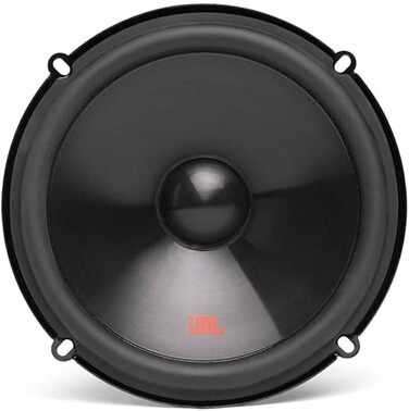 Автомобільна акустика JBL Club 602CTP, 2-смугові компонентні динаміки 210 Вт, 16 см, з твітерами і кросоверами, чорний