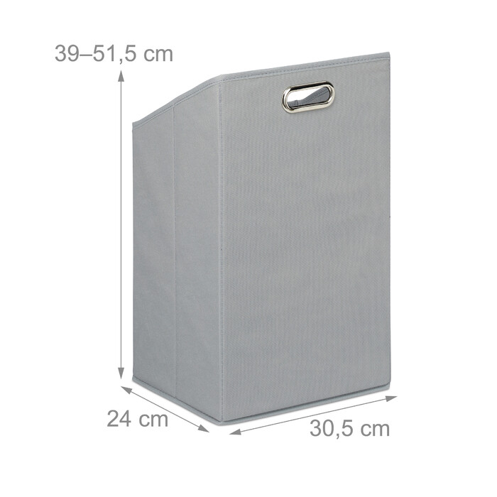 Relaxdays Laundry Basket with Lid
