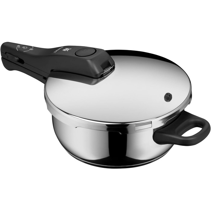 Скороварка WMF Perfect One Pot 3 л, індукція, нержавіюча сталь, 2 режими, знімна ручка, для однієї особи