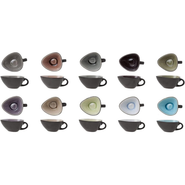 Cosy & Trendy Streetfood Saucers 170 ml - 10 Pieces