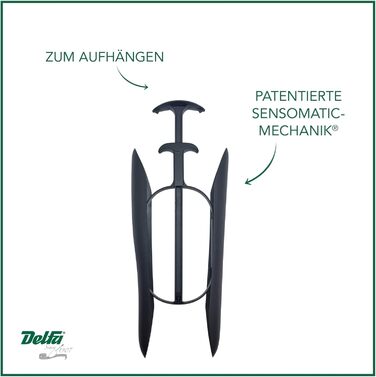 DELFA Boot Shapers Set of 3 Pairs - with innovative Sensomatic spring element - boot stretcher - length 35 cm