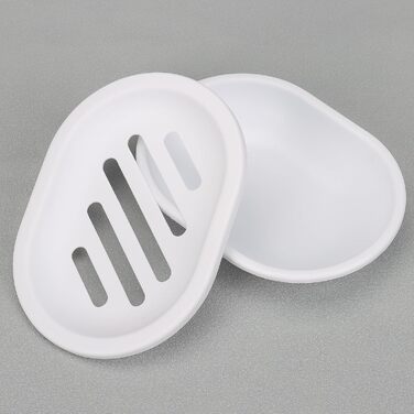 Набір мильниць Topsky (2 шт.): для ванної та кухні, легке очищення, суха мильниця