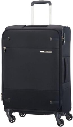 Валіза Samsonite Base Boost Spinner M, розширювана, 66 см, 67,5/73,5 л, чорна