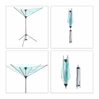 Relaxdays Clothes Airer with Base
