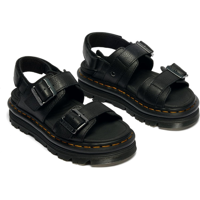 Сандалі Dr. Martens Zebzag жіночі, 42 EU - Чорні шкіряні сандалі на платформі