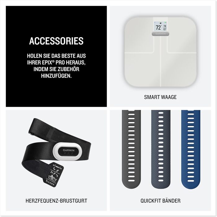 Розумний годинник Garmin EPIX PRO 51mm з GPS, AMOLED-дисплеєм та 60 спортивними програмами