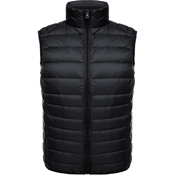 Чоловіча степкова жилетка Weste для активного відпочинку: біг, гольф, туризм. Чорний колір, розмір XL