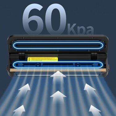 Вакуумний пакувальник 4-в-1: вакуумний пакувальник, запаювач фольги, вакууматор для продуктів, Sous Vide