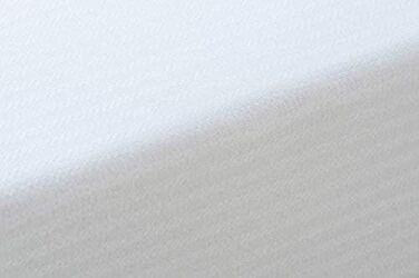Savel - Stretch and Breathable Mattress Cover | 100x190 cm | with Perfect Fit/Mattress Protector/Zippered Cover. Cotton-blend fabric. Suitable for mattresses up to 30 cm high.