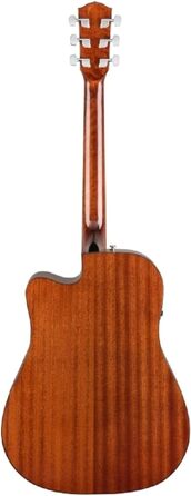 Електроакустична гітара Fender CD-60SCE Dreadnought, Махагоні, 6-струнна, з безкоштовними онлайн-уроками Fender Play, Натуральний колір